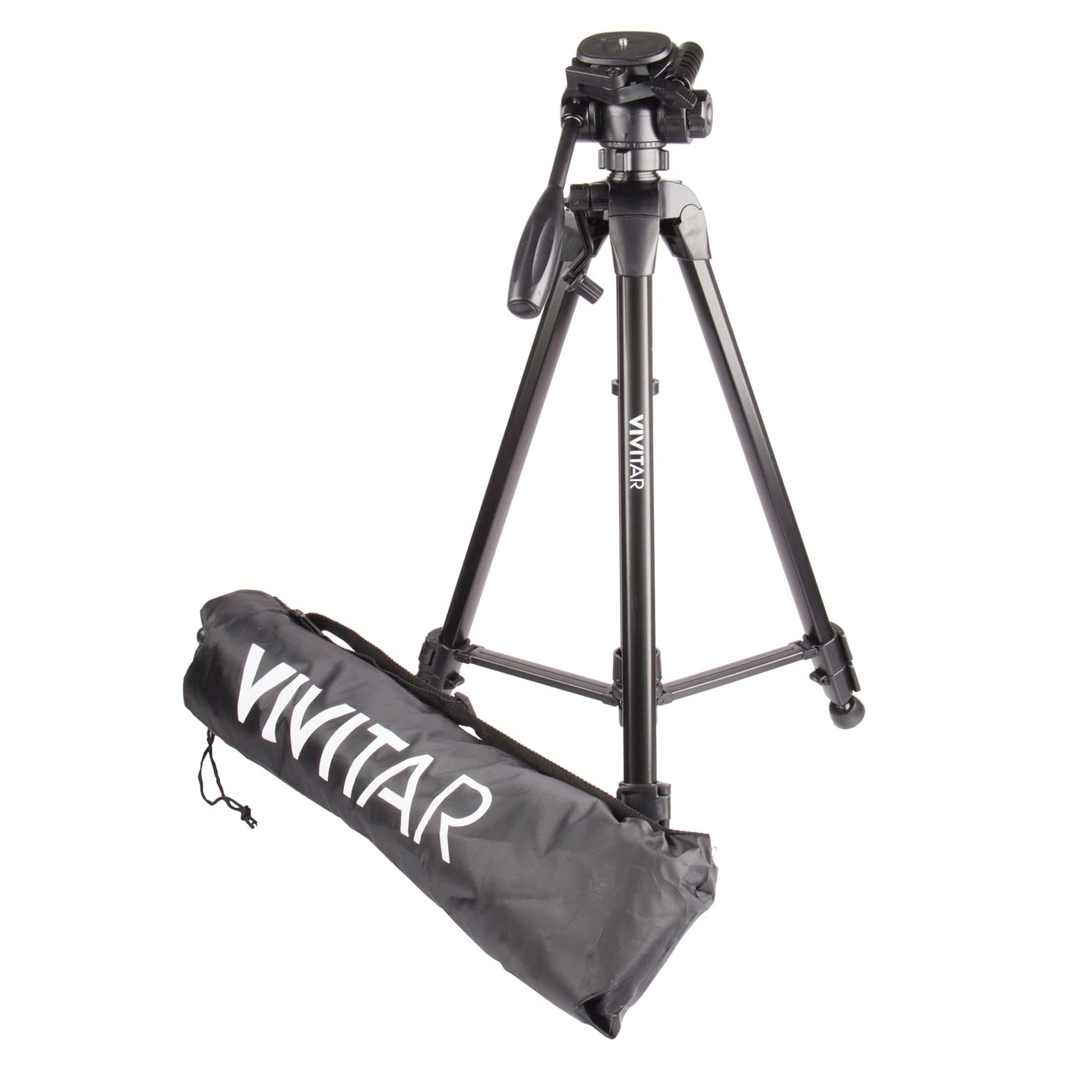 Amazon.com : Vivitar VPT3662 62-Inch Tripod (Black) : Camera
